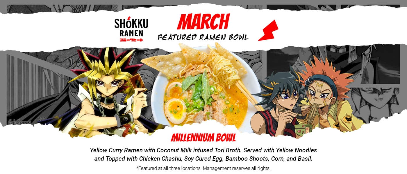 March 2024 Ramen Bowl of the Month at Shokku Ramen
