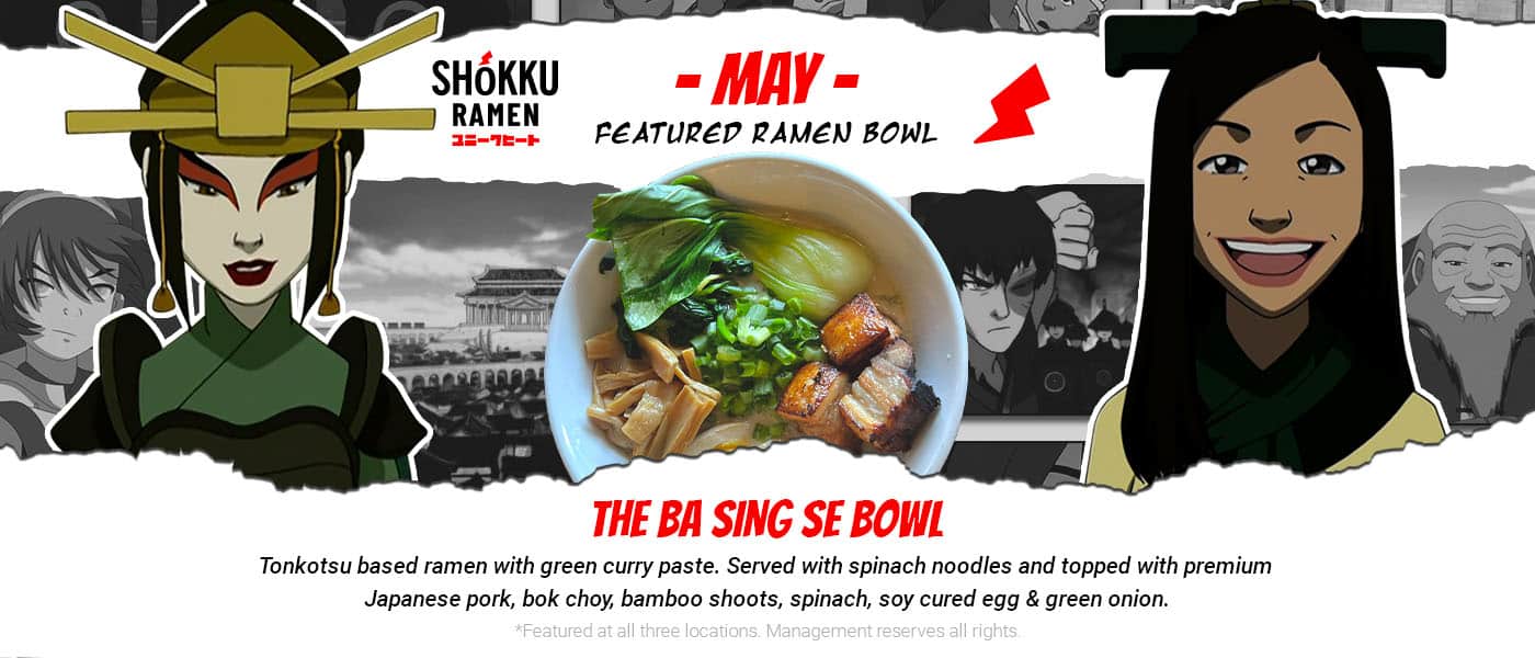 May 2024 Ramen Bowl of the Month at Shokku Ramen
